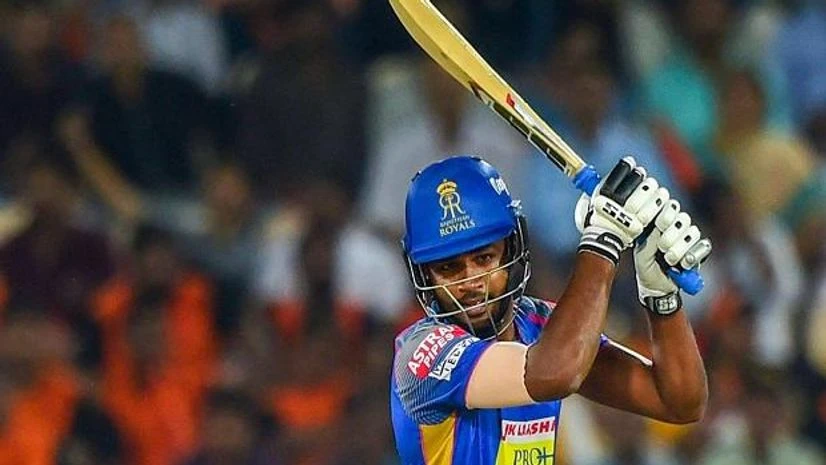 Rajasthan Royals player Sanju Samson plays a shot against Sunrisers Hyderabad during Indian Premier League 2018 match at Rajiv Gandhi International Stadium in Hyderabad. File PTI Rajasthan Royals player Sanju Samson plays a shot against Sunrisers Hyderabad during Indian Premier League 2018 match at Rajiv Gandhi International Stadium in Hyderabad. File PTI