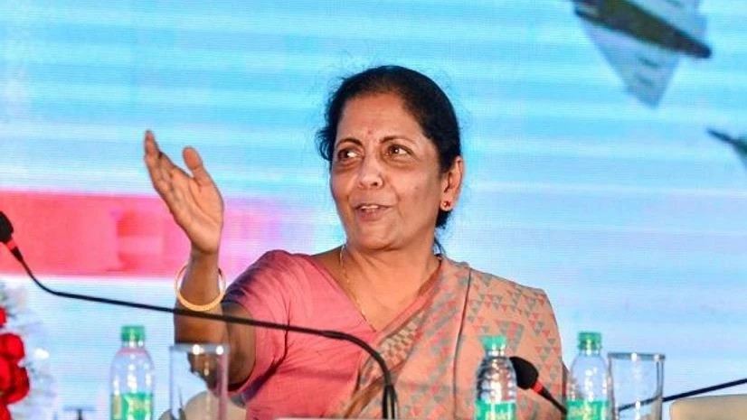 Chennai: Defence Minister Nirmala Sitharaman addresses a press conference on the first day of the Defexpo2018, in Chennai on Wednesday. The Expo is being held between April 11 and 14. Prime Minister Narendra Modi is set to officially inaugurate the Chennai: Defence Minister Nirmala Sitharaman addresses a press conference on the first day of the Defexpo2018, in Chennai on Wednesday. The Expo is being held between April 11 and 14. Prime Minister Narendra Modi is set to officially inaugurate the