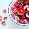 Potpourri, candle