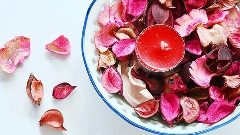 Potpourri, candle Potpourri, candle