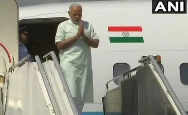 PM Modi arrives in Chennai to inaugurate DefExpo 2018 amid protests PM Modi