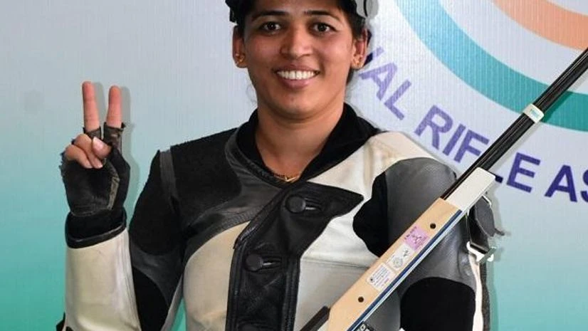 Tejaswini Sawant, CWG 2018 Tejaswini Sawant, CWG 2018