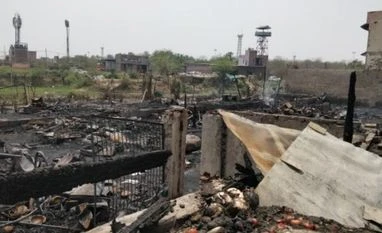 Delhi's only Rohingya camp gutted; 230 refugees again homeless, 1 injured Rohingya colony now in ashes