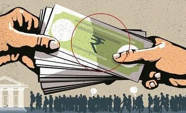 Demonetisation's enduring damage Illustration by Ajay Mohanty