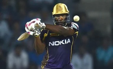 Andre Russell thanks PM Modi for sending Covid-19 vaccines to Jamaica Andre Russell plays a shot