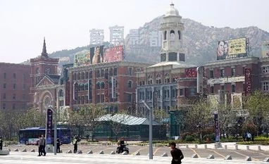 Qingdao Oriental Movie Metropolis Part of Qingdao Oriental Movie Metropolis is seen in Qingdao, Shandong province, China. (Photo: Reuters)