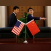 us china, us flag, china flag us china, us flag, china flag