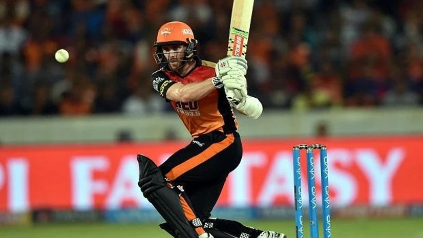 Kane Williamson, SRH, IPL Sunrisers Hyderabad batsman Kane Williamson plays a shot during an IPL T20 cricket match against Delhi Daredevils in Hyderabad. Photo: PTI