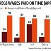 Despite record allocation, 57% MGNREGS wage dues remained unpaid in April