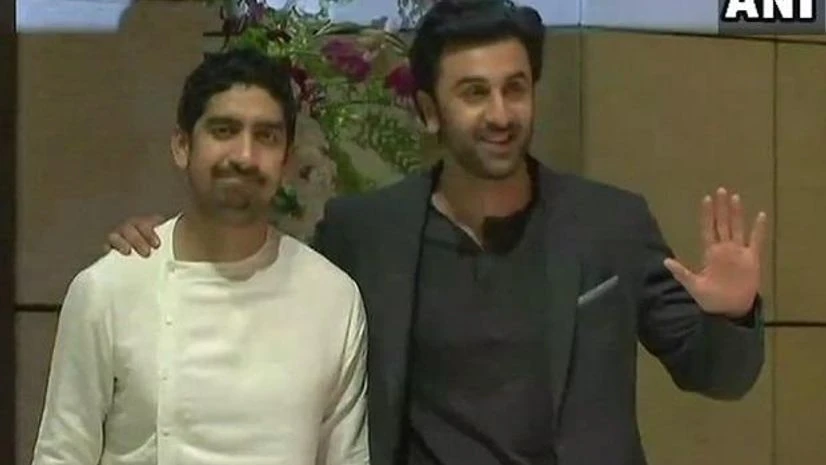 Ayan Mukerji and Ranbir Kapoor at Isha Ambani and Anand Piramal. Photo: ANI Ayan Mukerji and Ranbir Kapoor at Isha Ambani and Anand Piramal. Photo: ANI