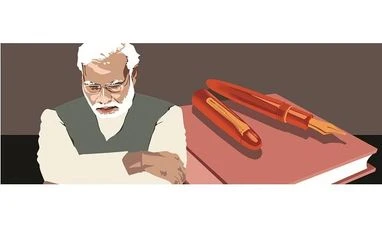 World leaders and their writings Illustration by Binay Sinha