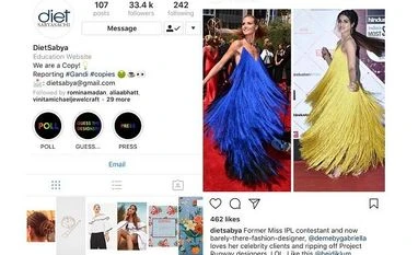 Meet the people who are tirelessly policing India's fashion industry Fashion police @dietsabya