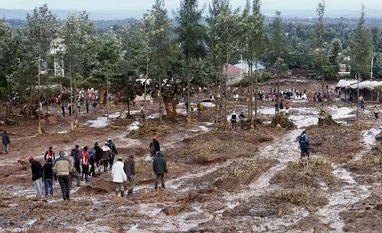 Kenya dam break claims 45 lives; search through debris still on for 40 more Kenya dam break