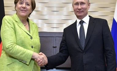 Angela Merkel, Vladimir Putin Angela Merkel, Vladimir Putin