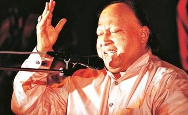 Nusrat Fateh Ali Khan during a performance in Karachi in 1997. Photo: Reuters Nusrat Fateh Ali Khan during a performance in Karachi in 1997. Photo: Reuters