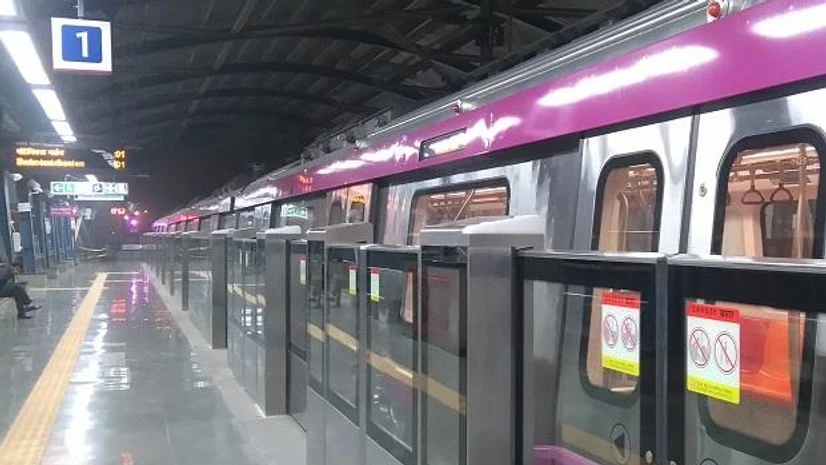 Magenta Line of Delhi Metro Magenta Line of Delhi Metro