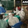 Two more people suspected to be infected by #NipahVirus have died today in Kozhikode Medical College hospital. Both were being treated in the isolation ward. Samples sent for tests. #Kerala. (Photo: ANI)