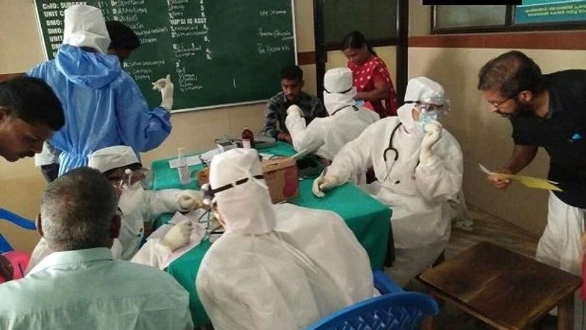 Nipah virus Two more people suspected to be infected by #NipahVirus have died today in Kozhikode Medical College hospital. Both were being treated in the isolation ward. Samples sent for tests. #Kerala. (Photo: ANI)
