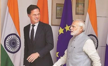 Modi, Netherlands PM, Mark Rutte Modi, Netherlands PM, Mark Rutte