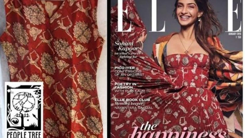 Sonam Kapoor, dior, people tree, elle india Sonam Kapoor, dior, people tree, elle india