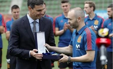 Ageing Iniesta can't be overworked for Spain to do well in World Cup: Habas Andres Iniesta