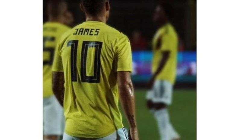 James Rodriguez James Rodriguez. (Photo: @jamesdrodriguez twitter)