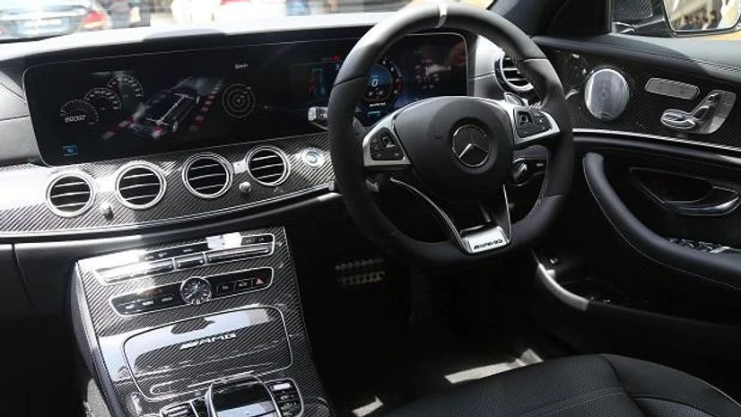 graph Beauty in the beast: Driving the new Mercedes on an F1 track