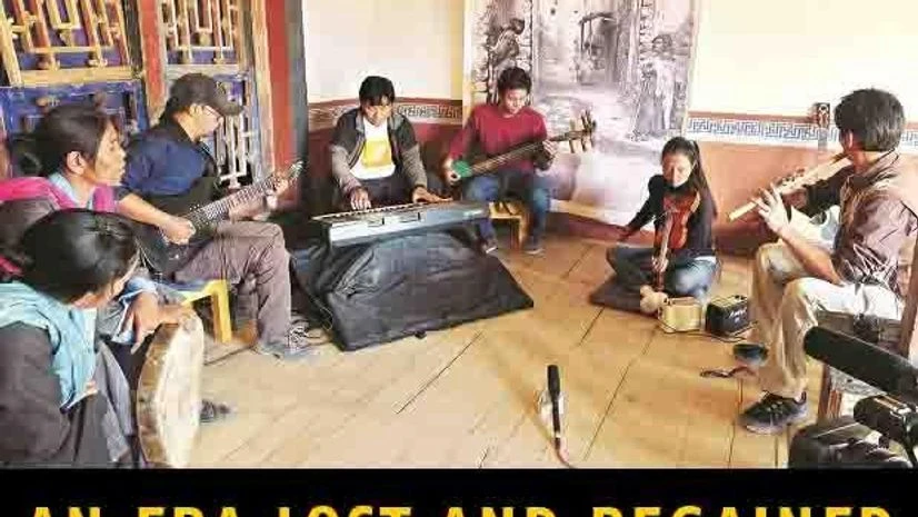 Local musicians rehearsing at LAMO; a music performance Local musicians rehearsing at LAMO; a music performance