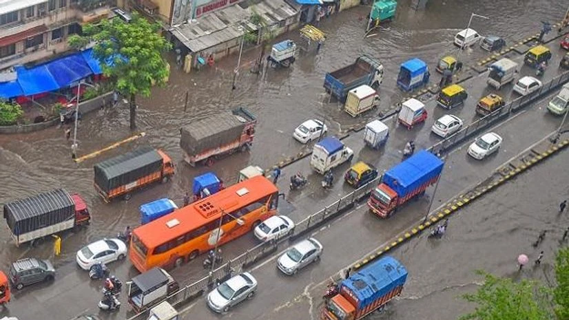 Mumbai rains, water-logging, rains, (Photo: PTI)