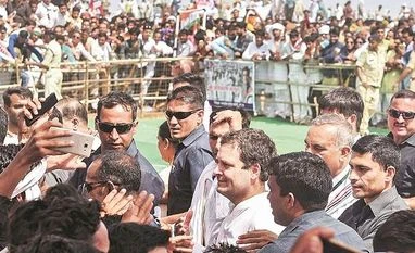 Congress President Rahul Gandhi recently held a rally in Mandsaur to mark one year of the police firing, kicking off his party's poll campaign Congress President Rahul Gandhi recently held a rally in Mandsaur to mark one year of the police firing, kicking off his party's poll campaign