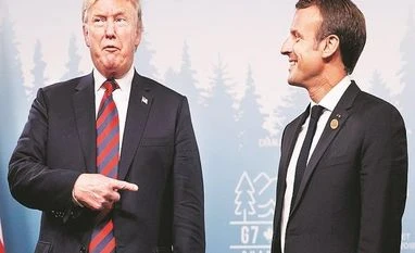 Donald Trump refuses to sign G-7 statement, snubs Justin Trudeau Donald Trump,Emmanuel Macron