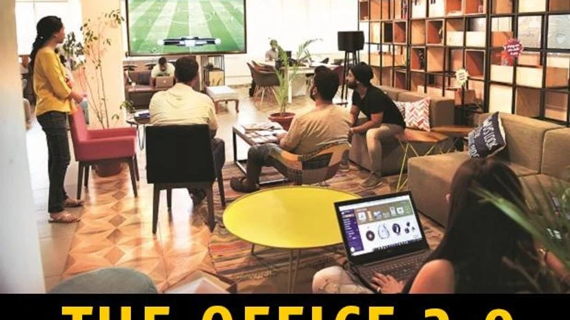 Members at a 91Springboard facility in Delhi's Nehru Place Members at a 91Springboard facility in Delhi's Nehru Place