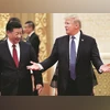 Xi presses Trump to end tariffs, says Beijing open to TikTok talks Xi Jinping and Donald Trump.