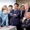 trump merkel, G7