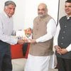 Amit Shah, Ratan Tata, Devendra Fadnavis