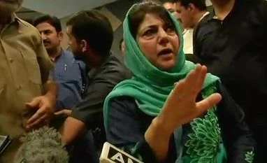 PDP chief Mehbooba Mufti calls NIA 'pet agency' of BJP after Kashmir raids Mehbooba Mufti