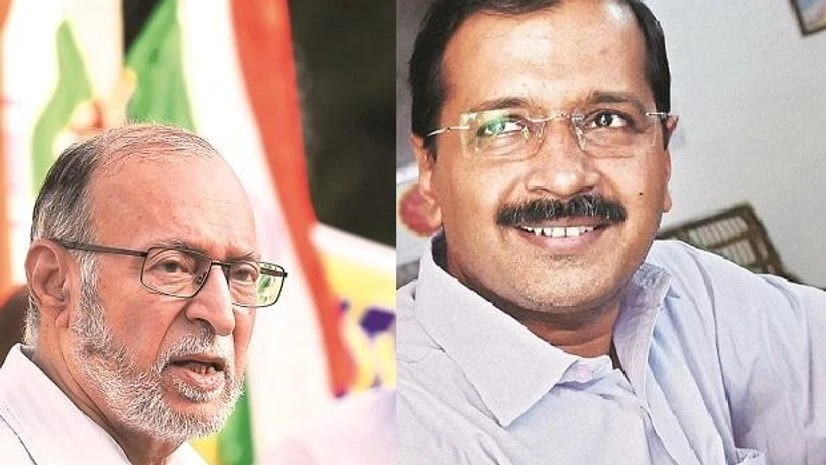 Anil Baijal and Arvind Kejriwal Anil Baijal Arvind Kejriwal