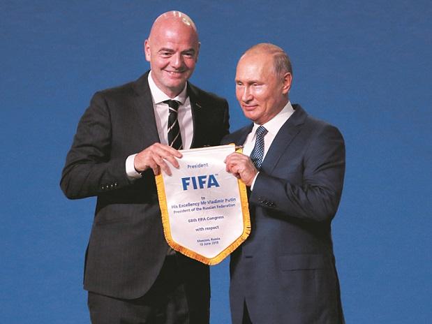 Fifa, Russia, World Cup 2018, Vladimir Putin Fifa, Russia, World Cup 2018, Vladimir Putin