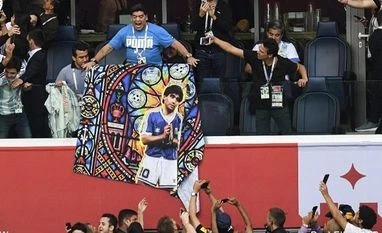 Maradona unplugged: Argentina's Dear Diego steals the show off the field fifa 2018, maradona, messi, world cup, argentina