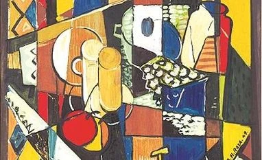 S H Raza’s Still Life (1949) S H Raza’s Still Life (1949) Courtesy: Piramal Museum of Art