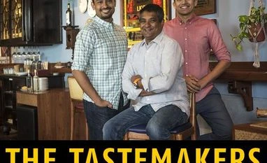 Sameer Seth, Floyd Cardoz and Yash Bhanage Sameer Seth, Floyd Cardoz and Yash Bhanage