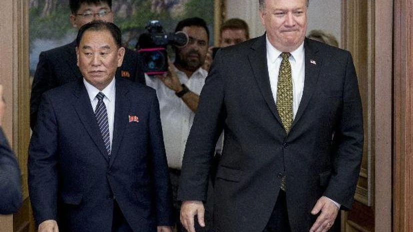 Mike Pompeo, Kim Yong Chol Mike Pompeo, Kim Yong Chol