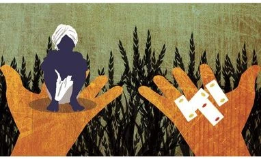 Farm distress, MSPs and UBI illustration, farmers, agriculture