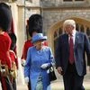 Queen Elizabeth and Donald Trump