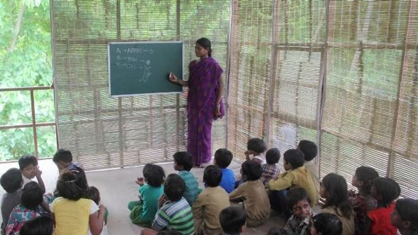 School, teacher, students School, teacher, students