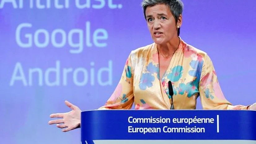 EU, Google, European Competition Commissioner Margrethe Vestager EU, Google, European Competition Commissioner Margrethe Vestager