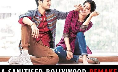 graph 'Dhadak' a tragic romance that sidesteps caste, gender politics of 'Sairat'