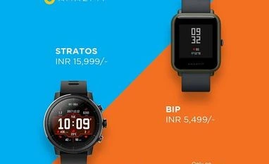 Huami Amazfit BIP, Amazfit Stratos smartwatches launched: Know price, specs Huami, Amazfit BIP, Amazfit Stratos