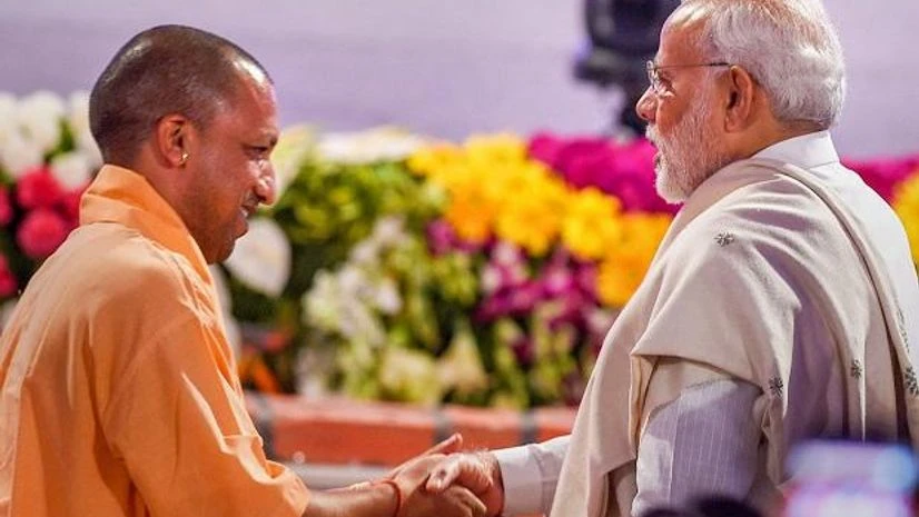 Narendra Modi, Yogi Adityanath Narendra Modi, Yogi Adityanath