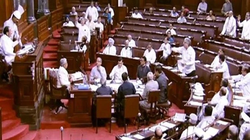 Assam,NRC,Rajya Sabha,RS RS witnesses uproar over publication of Assam NRC (Photo: ANI twitter)